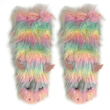 Funky Unicorn Luxury Plush Slipper Socks