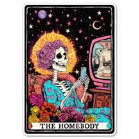 The Homebody Tarot Vinyl Sticker