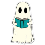 Bookish Ghost Vinyl Sticker