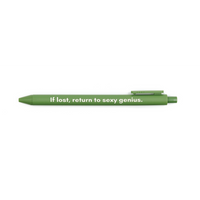 If Lost, Return To Sexy Genius Individual Pen 🌹 | Gel Click