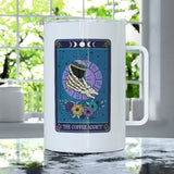 The Coffee Addict Tarot Card Insulated Travel Mug