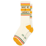 Make Me A Sandwich Unisex Gym Crew Socks