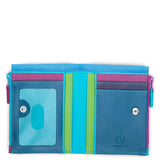 Bifold Wallet With Double Zip Pouch