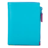 Bifold Wallet With Double Zip Pouch