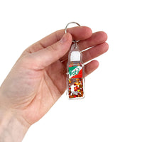 Tajin Seasoning Glitter Keychain