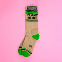 Plant Nerd Unisex Gym Crew Socks