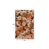 Rustic Blossoms Soft Touch Classic Layflat Notebook