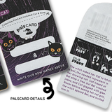 Bat & Black Cat Fun Non-Slip Socks for Kids: KIDS SMALL