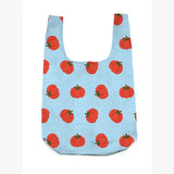 Ripe Red Tomato 2-in-1 Bag Charm & Reusable Shopper Bag