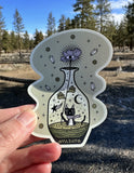 Fantastical Feline Sticker