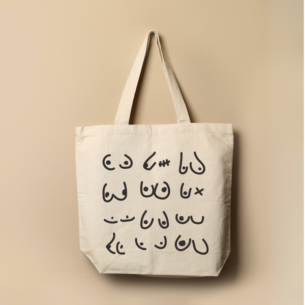 Boob Representation Tote Bag