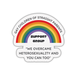 Gay Children of Straight Parents Support Group Vinyl Sticker