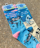 Dead Fucking Tired Women's Crew Socks