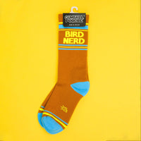 Bird Nerd Gym Unisex Crew Socks