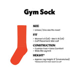 Weirdo Gym Crew Socks