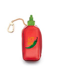 Hot Sauce Bottle 2-in-1 Bag Charm & Reusable Shopper Bag