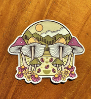 Mushroom Forest Sticker