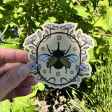 Floral Beetle Sticker