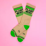 Plant Nerd Gym Crew Socks