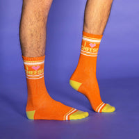 I ❤️ Cheese Unisex Gym Crew Socks