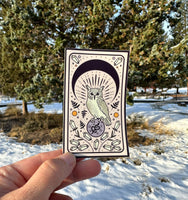 Oracle Owl Sticker