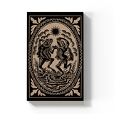 Dancing Frogs Kraft Classic Layflat Notebook