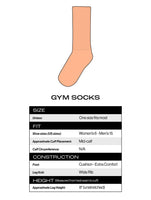 Cats Don't Give A Fuck Gym Crew Socks