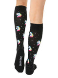 Mystic Unicorns Compression Knee High Sock