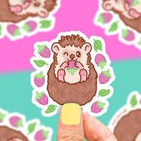 Hedgehog Animal Pet Store Vinyl Sticker