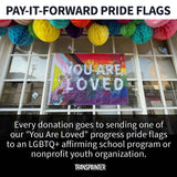 You Are Loved Flag LGBTQ Rainbow Pride Flag