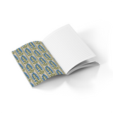 Delphinium Soft Touch Layflat Notebook