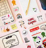 Secret Society of Badass Bitches Vinyl Sticker