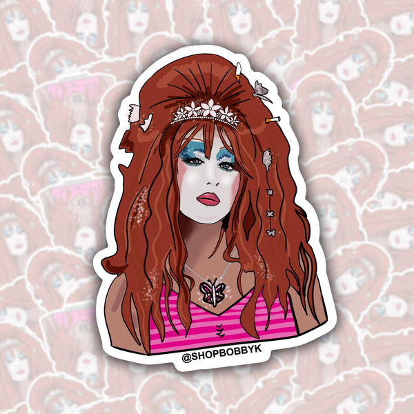 Queen of HOT TO GO Sticker