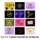 GetBullish Vagina Supplies Blood Bath Canvas Zipper Pouch