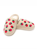 Red Strawberries Slippers