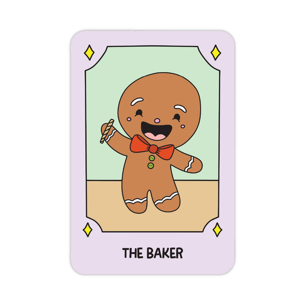 Christmas Tarot: The Baker Sticker