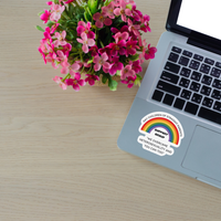 Gay Children of Straight Parents Support Group Vinyl Sticker