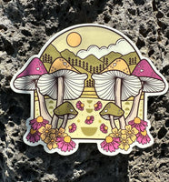 Mushroom Forest Sticker