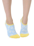 Daisies Fuzzy Slipper Socks