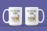 Cat Petting Guide: 15oz orange handle