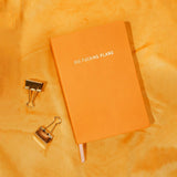 Big Fucking Plans Goldenrod Dotted Journal