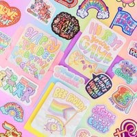 Pride Protest, LGBTQ, Pride Month, Queer, Long Vinyl Sticker