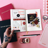 Big Fucking Plans Goldenrod Dotted Journal