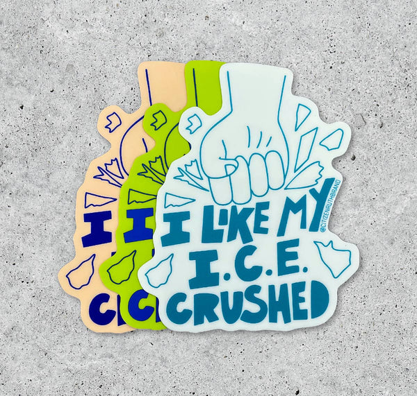 I Like my I.C.E. Crushed Vinyl Sticker