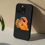 I Am Untethered Vintage Woman Art Nouveau Vinyl Sticker