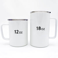 The Coffee Addict Tarot Card Insulated Travel Mug