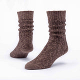 Organic Cotton Solid Ragg Crew Socks