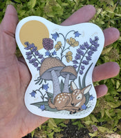 Woodland Creatures: Sweet Little Fawn Sticker