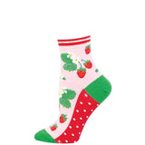 Strawberry Threads Cotton Mini Crew