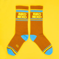 Bird Nerd Gym Unisex Crew Socks